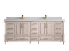 Aberdeen 84 in. W x 22 in. D Double Sink Bathroom Vanity - photo 12