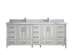 Aberdeen 84 in. W x 22 in. D Double Sink Bathroom Vanity - photo 10