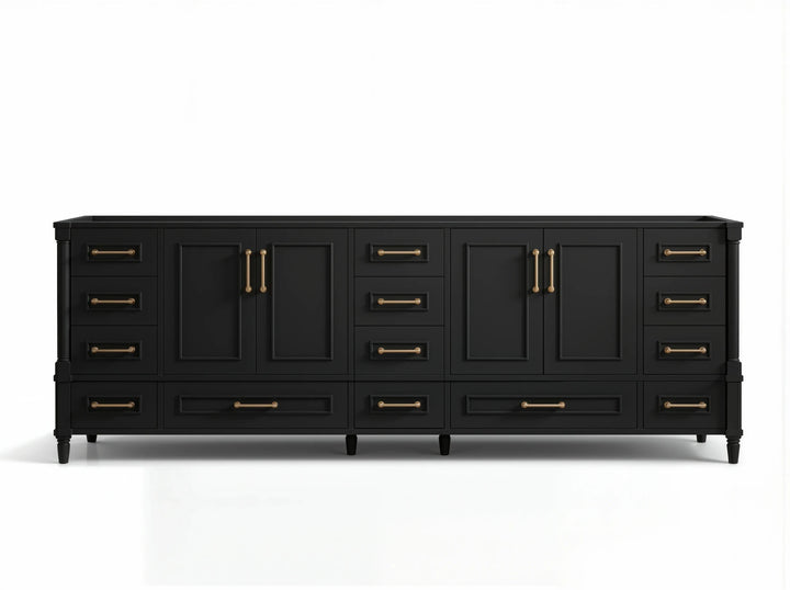 Aberdeen 96 in W x 22 in D Free Standing Double Sink Bathroom Vanity - photo 13