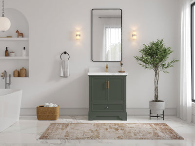 Alys 30 in. W x 22 in. D Single Sink Bathroom Vanity - Willow Bath and Vanity