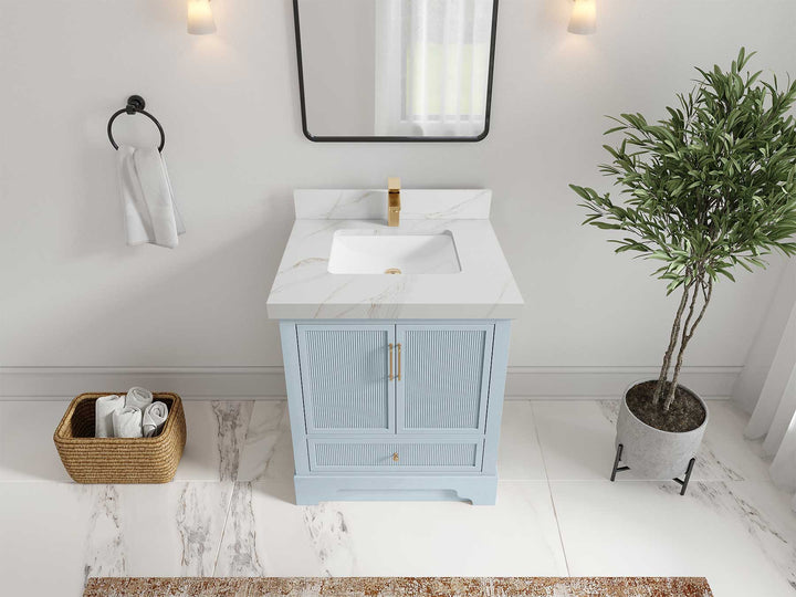 Alys 30 in. W x 22 in. D Single Sink Bathroom Vanity - photo 21