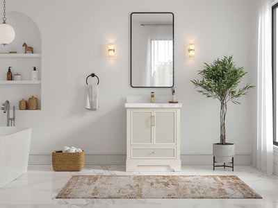 Alys 30 in. W x 22 in. D Single Sink Bathroom Vanity - Willow Bath and Vanity
