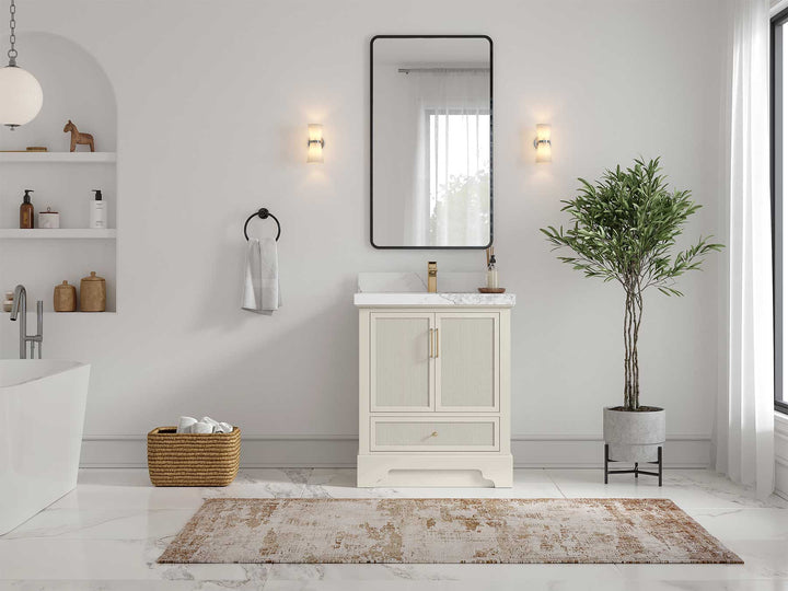 Alys 30 in. W x 22 in. D Single Sink Bathroom Vanity - photo 4