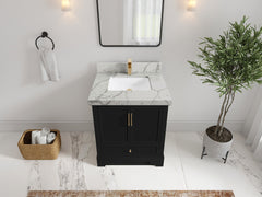 Alys 30 in. W x 22 in. D Single Sink Bathroom Vanity - photo 45