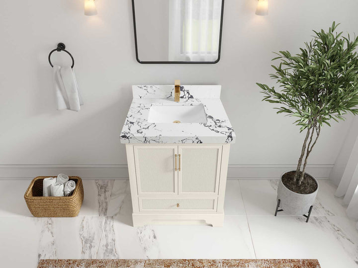 Alys 30 in. W x 22 in. D Single Sink Bathroom Vanity - photo 46