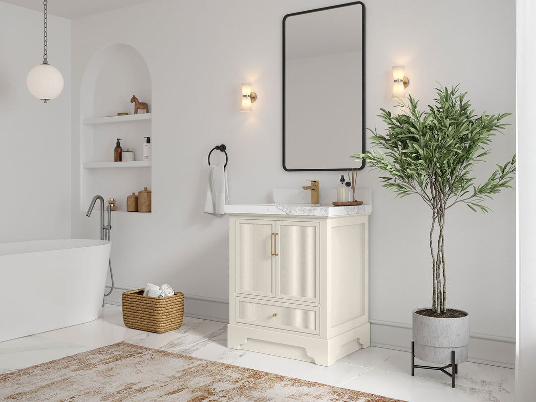 Alys 30 in. W x 22 in. D Single Sink Bathroom Vanity - Willow Bath and Vanity