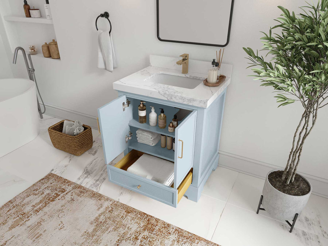 Alys 30 in. W x 22 in. D Single Sink Bathroom Vanity - Willow Bath and Vanity