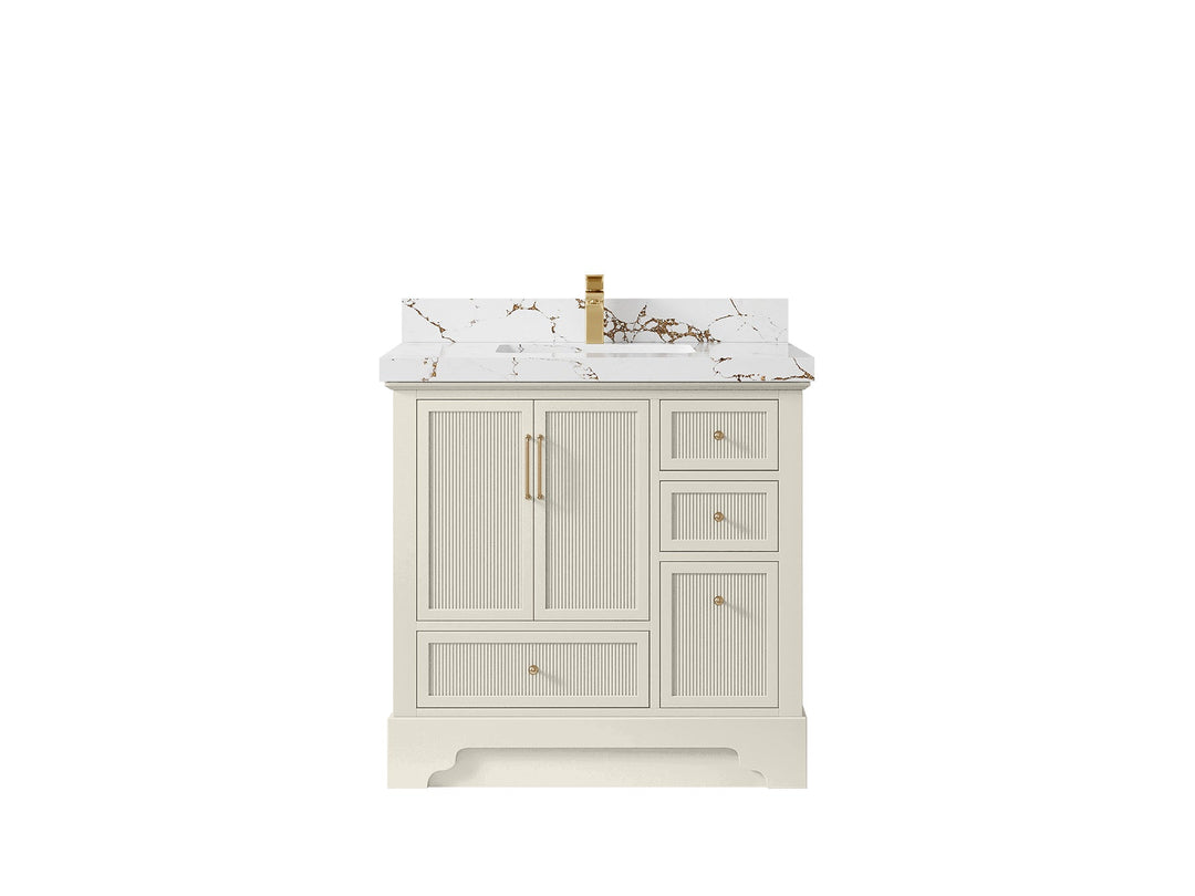 Alys 36 in. W x 22 in. D Center Sink Bathroom Vanity - Willow Bath and Vanity