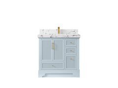 Alys 36 in. W x 22 in. D Center Sink Bathroom Vanity - photo 38