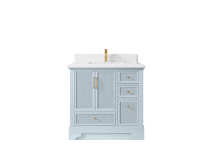 Alys 36 in. W x 22 in. D Center Sink Bathroom Vanity - photo 28