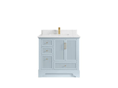 Alys 36 in. W x 22 in. D Center Sink Bathroom Vanity - photo 24