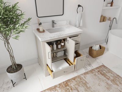Alys 36 in. W x 22 in. D Center Sink Bathroom Vanity - Willow Bath and Vanity