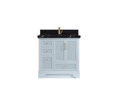 Alys 36 in. W x 22 in. D Center Sink Bathroom Vanity - Willow Bath and Vanity