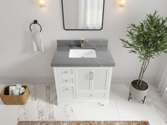 Alys 36 in. W x 22 in. D Center Sink Bathroom Vanity - photo 25