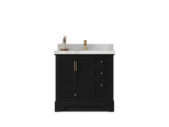 Alys 36 in. W x 22 in. D Center Sink Bathroom Vanity - photo 1