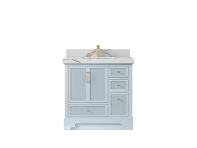 Alys 36 in. W x 22 in. D Center Sink Bathroom Vanity - Willow Bath and Vanity