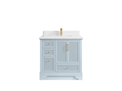 Alys 36 in. W x 22 in. D Center Sink Bathroom Vanity - photo 26