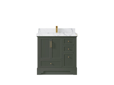 Alys 36 in. W x 22 in. D Center Sink Bathroom Vanity - Willow Bath and Vanity