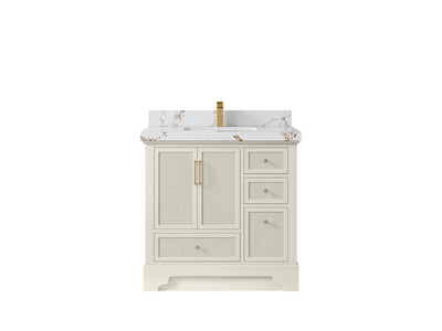 Alys 36 in. W x 22 in. D Center Sink Bathroom Vanity - Willow Bath and Vanity