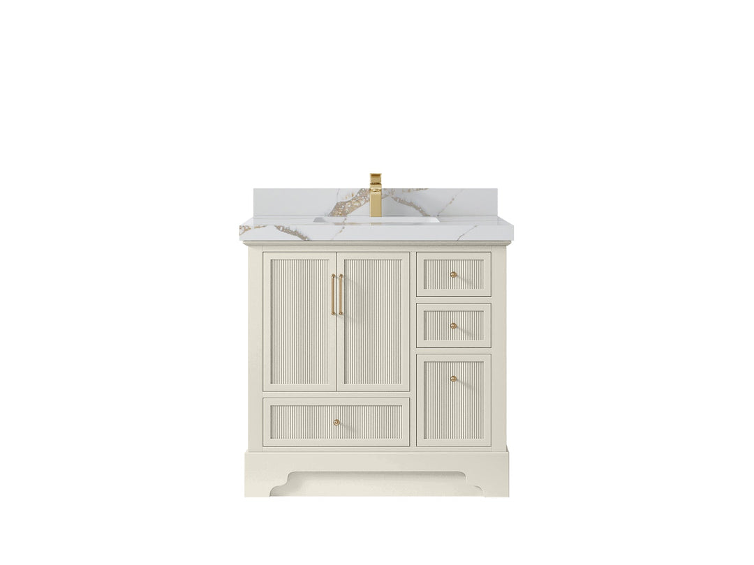 Alys 36 in. W x 22 in. D Center Sink Bathroom Vanity - Willow Bath and Vanity
