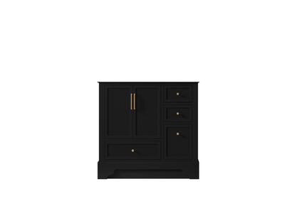 Alys 36 in. W x 22 in. D Center Sink Bathroom Vanity - Willow Bath and Vanity
