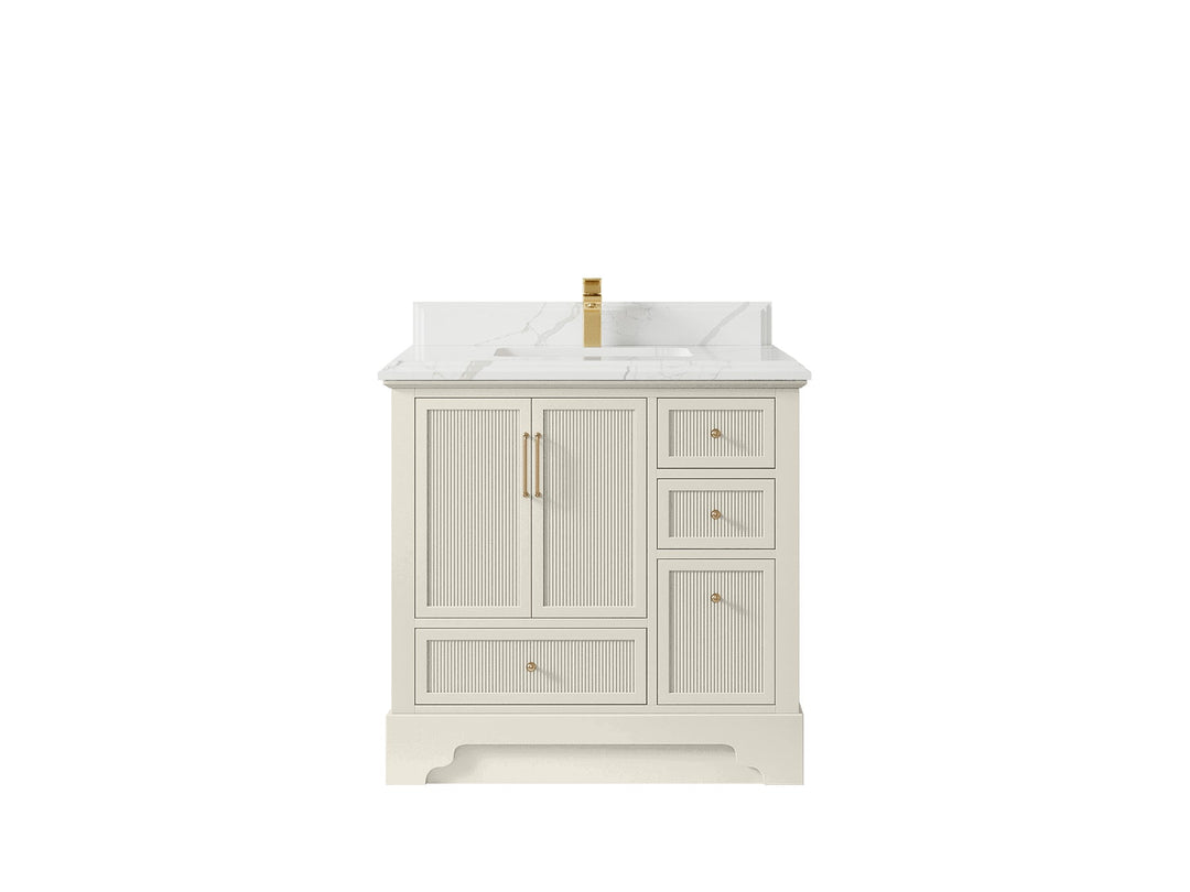 Alys 36 in. W x 22 in. D Center Sink Bathroom Vanity - Willow Bath and Vanity