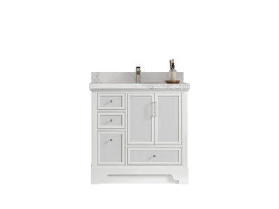 Alys 36 in. W x 22 in. D Center Sink Bathroom Vanity - Willow Bath and Vanity