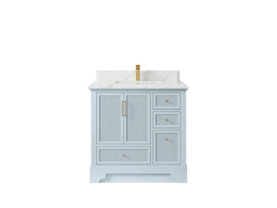 Alys 36 in. W x 22 in. D Center Sink Bathroom Vanity - Willow Bath and Vanity