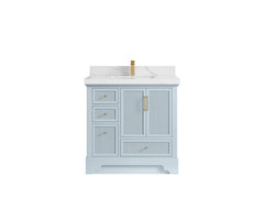 Alys 36 in. W x 22 in. D Center Sink Bathroom Vanity - photo 44