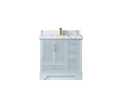 Alys 36 in. W x 22 in. D Center Sink Bathroom Vanity - Willow Bath and Vanity