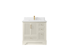 Alys 36 in. W x 22 in. D Center Sink Bathroom Vanity - photo 28