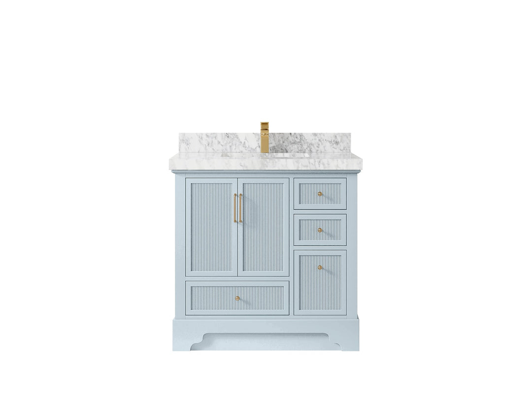 Alys 36 in. W x 22 in. D Center Sink Bathroom Vanity - Willow Bath and Vanity