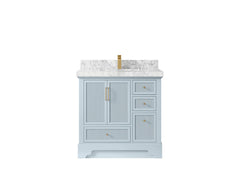 Alys 36 in. W x 22 in. D Center Sink Bathroom Vanity - photo 8