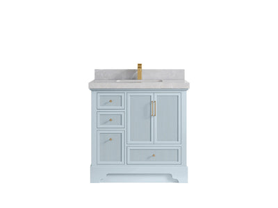 Alys 36 in. W x 22 in. D Center Sink Bathroom Vanity - Willow Bath and Vanity