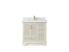 Alys 36 in. W x 22 in. D Center Sink Bathroom Vanity - photo 16