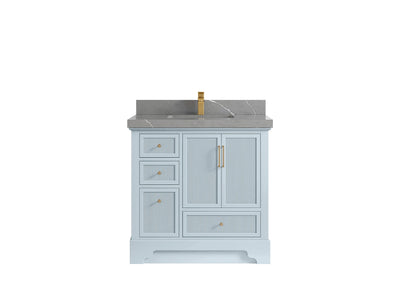 Alys 36 in. W x 22 in. D Center Sink Bathroom Vanity - Willow Bath and Vanity