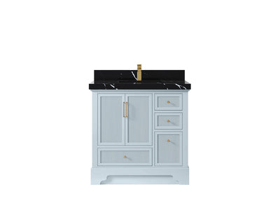 Alys 36 in. W x 22 in. D Center Sink Bathroom Vanity - Willow Bath and Vanity