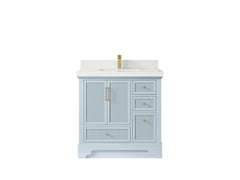 Alys 36 in. W x 22 in. D Center Sink Bathroom Vanity - photo 42