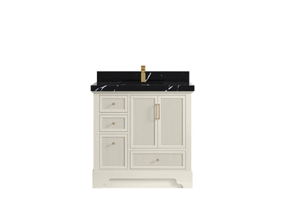 Alys 36 in. W x 22 in. D Center Sink Vanity for Modern Bathrooms - Willow Bath and Vanity