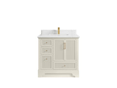 Alys 36 in. W x 22 in. D Center Sink Vanity for Modern Bathrooms - photo 26