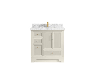 Alys 36 in. W x 22 in. D Center Sink Vanity for Modern Bathrooms - Willow Bath and Vanity