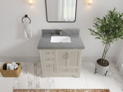 Alys 36 in. W x 22 in. D Center Sink Vanity for Modern Bathrooms - photo 31