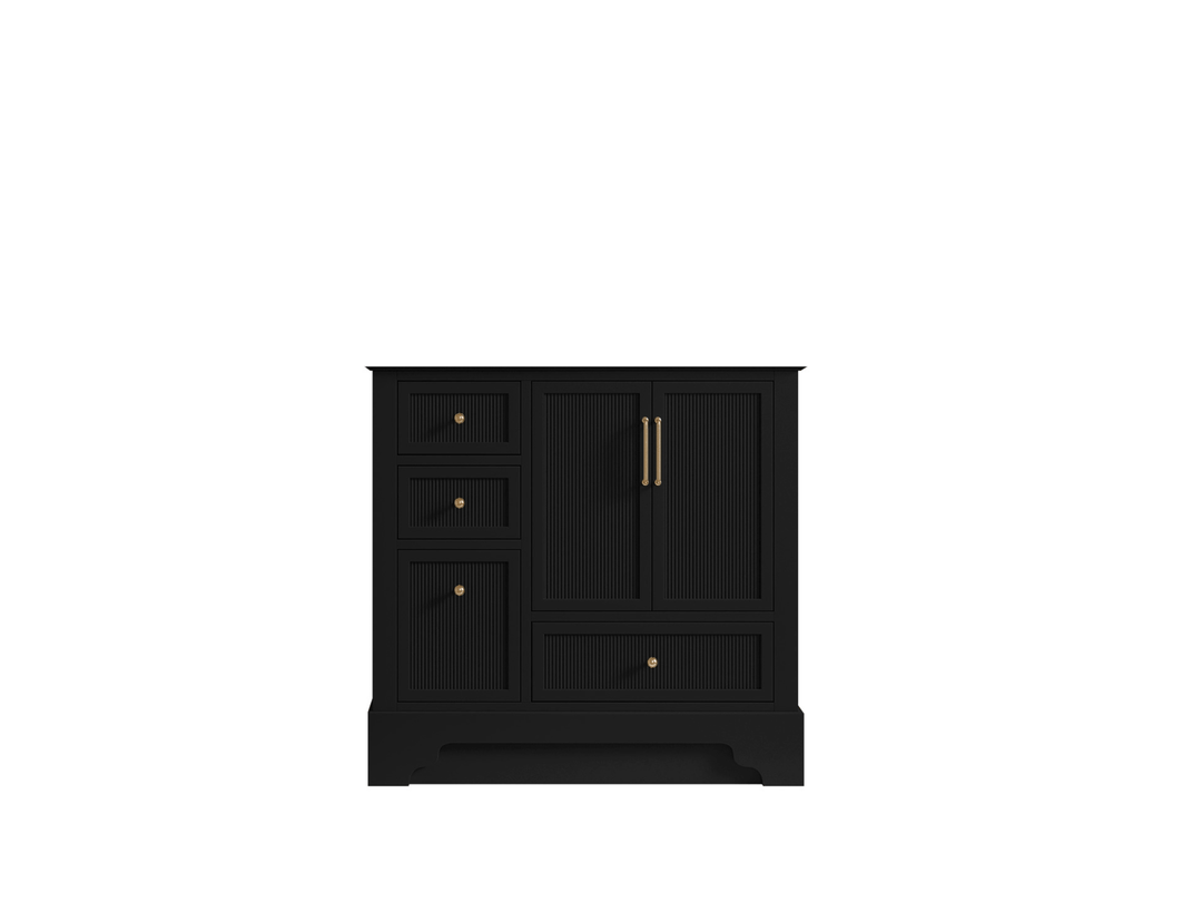 Alys 36 in. W x 22 in. D Center Sink Vanity for Modern Bathrooms - Willow Bath and Vanity