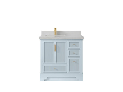 Alys 36 in. W x 22 in. D Left Offset Sink Bathroom Vanity - Willow Bath and Vanity