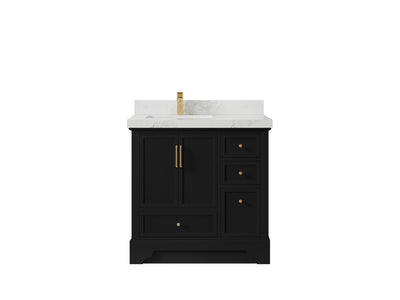 Alys 36 in. W x 22 in. D Left Offset Sink Bathroom Vanity - Willow Bath and Vanity