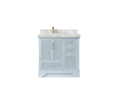 Alys 36 in. W x 22 in. D Left Offset Sink Bathroom Vanity - photo 18