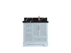 Alys 36 in. W x 22 in. D Right Offset Sink Bathroom Vanity - photo 12