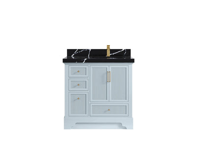 Alys 36 in. W x 22 in. D Right Offset Sink Bathroom Vanity - Willow Bath and Vanity