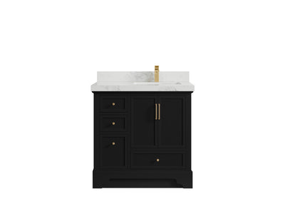Alys 36 in. W x 22 in. D Right Offset Sink Bathroom Vanity - Willow Bath and Vanity