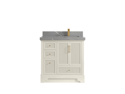 Alys 36 in. W x 22 in. D Right Offset Sink Bathroom Vanity - Willow Bath and Vanity
